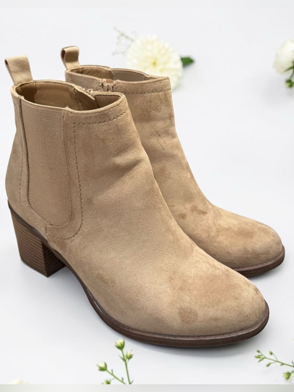 Sonoma Tan Ankle Boots